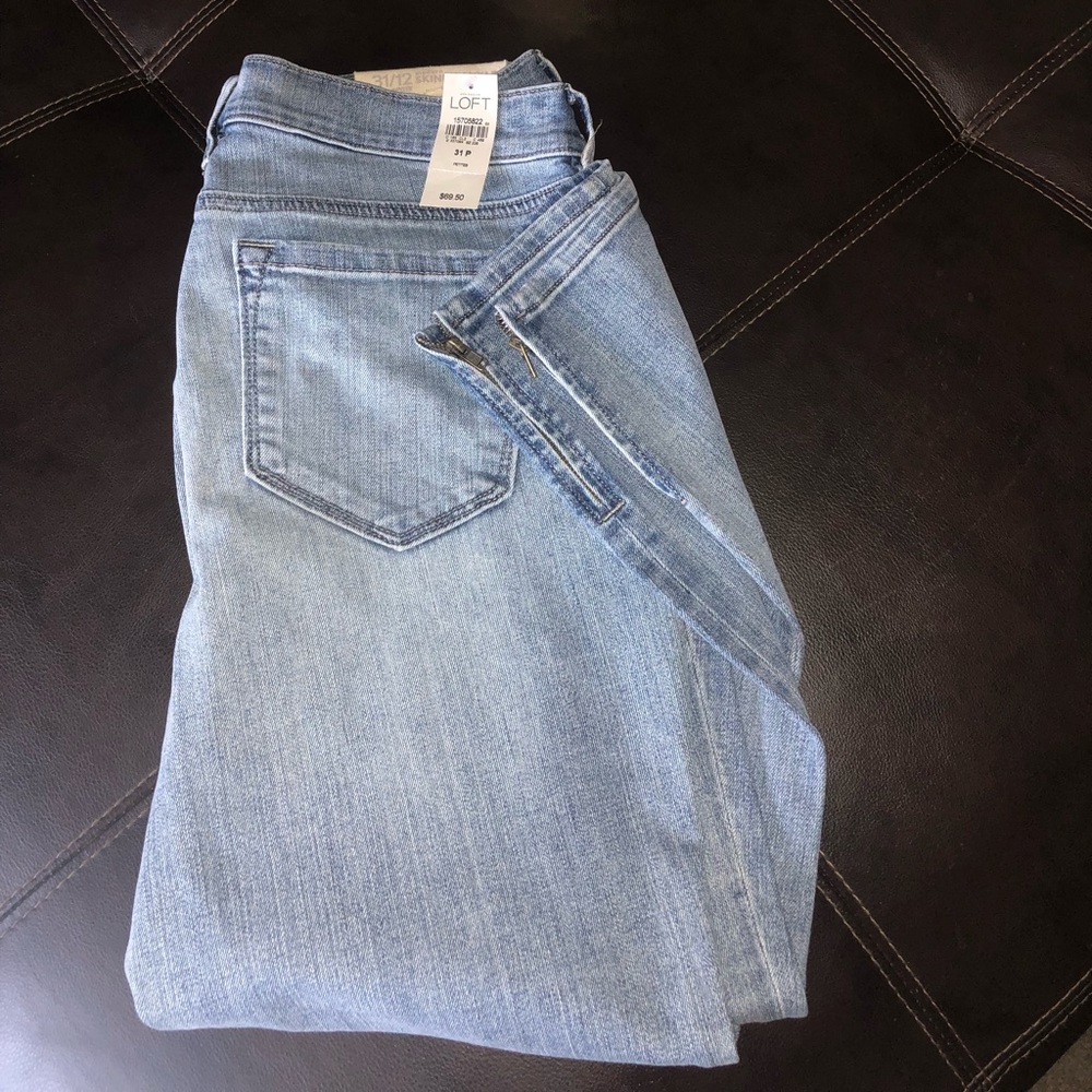 LOFT Size 12/31 Petite Jeans